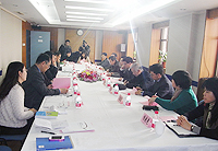 CUHK delegation meets with the representatives of the Academy of Mathematics & Systems Science, CAS.